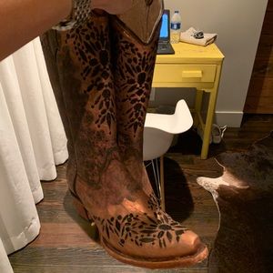 Metallic Cowboy Boots